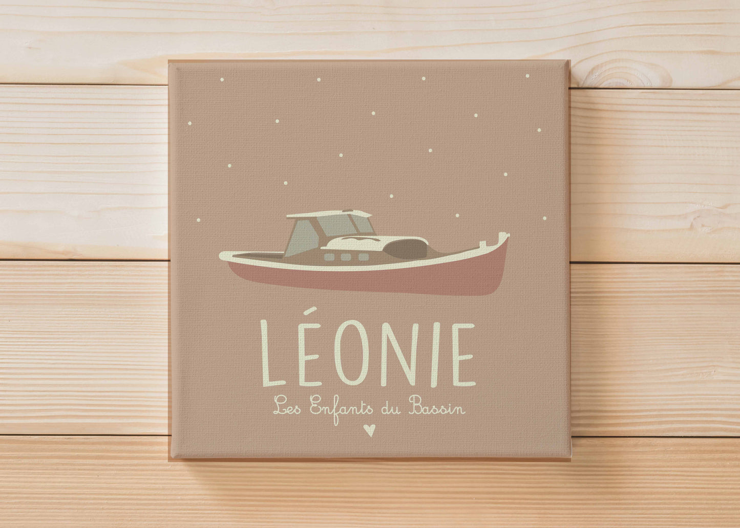 La Pinasse rose pâle