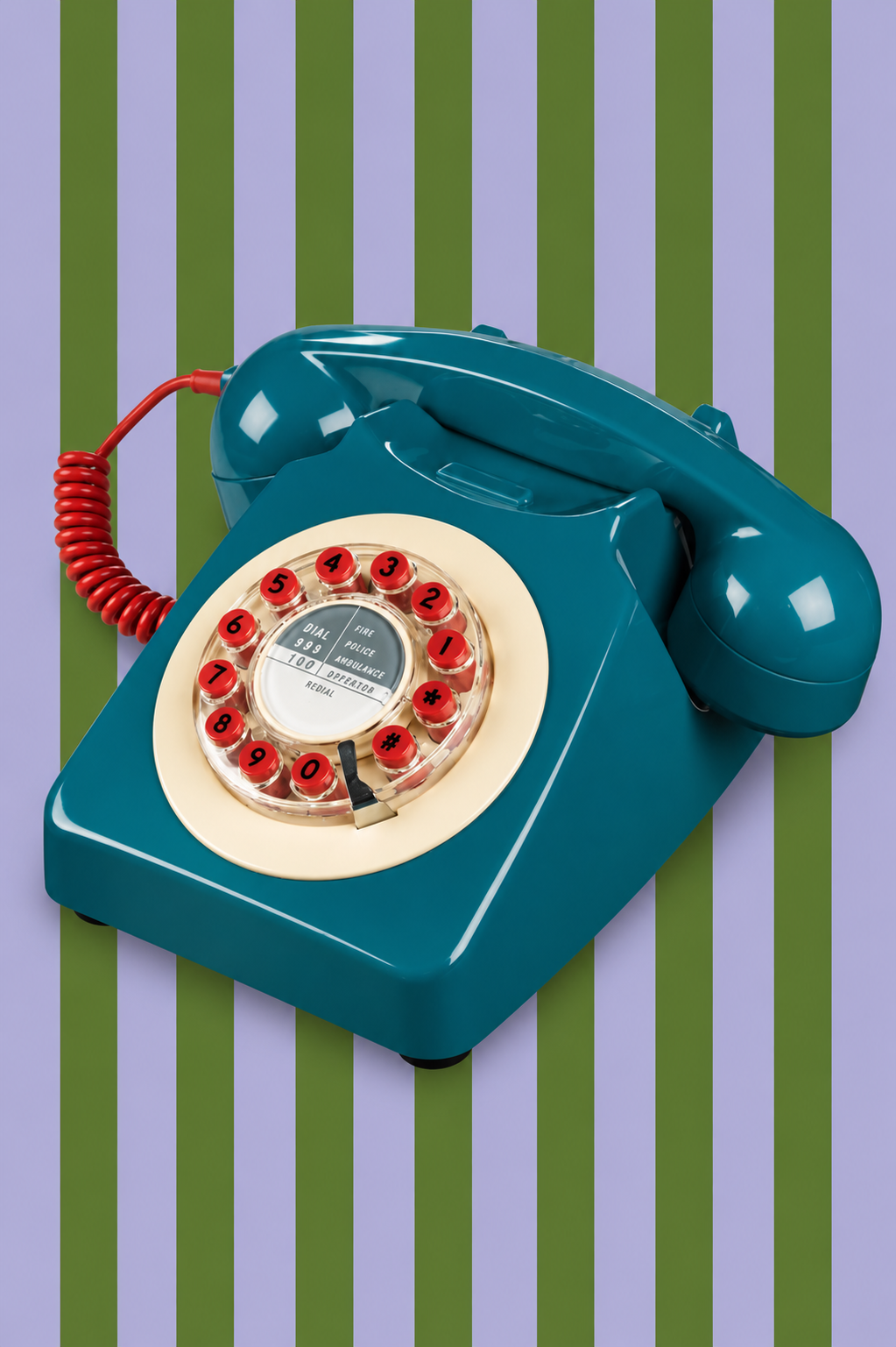 Téléphone Vintage Bleu