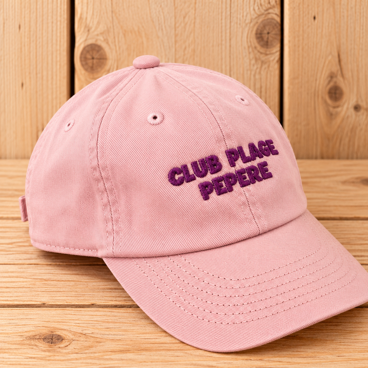 Casquette bébé Club Plage Pépère