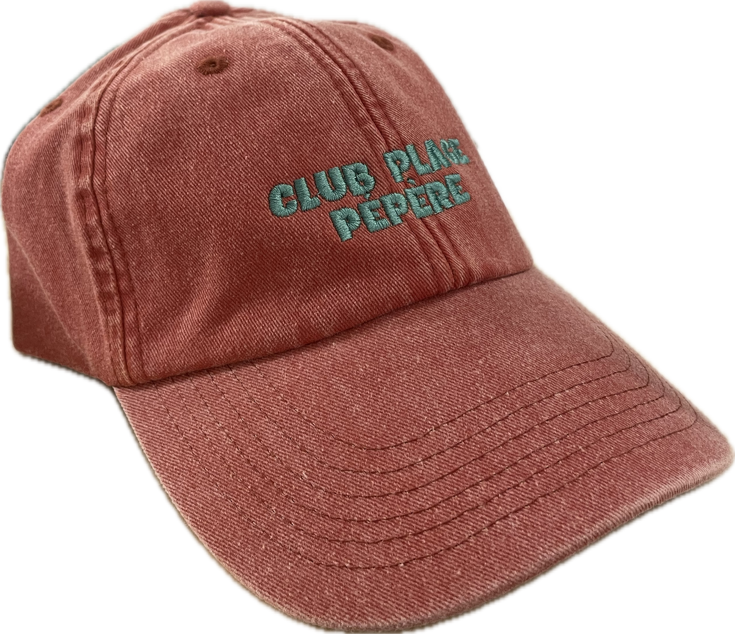 Casquette Club Plage Pépère / rouge et vert