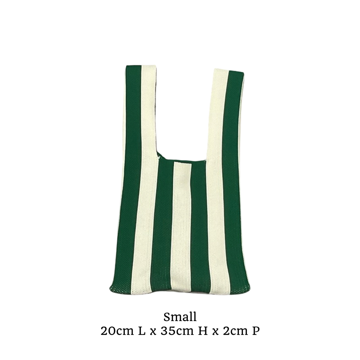 Sac rayé Summer taille S bleu