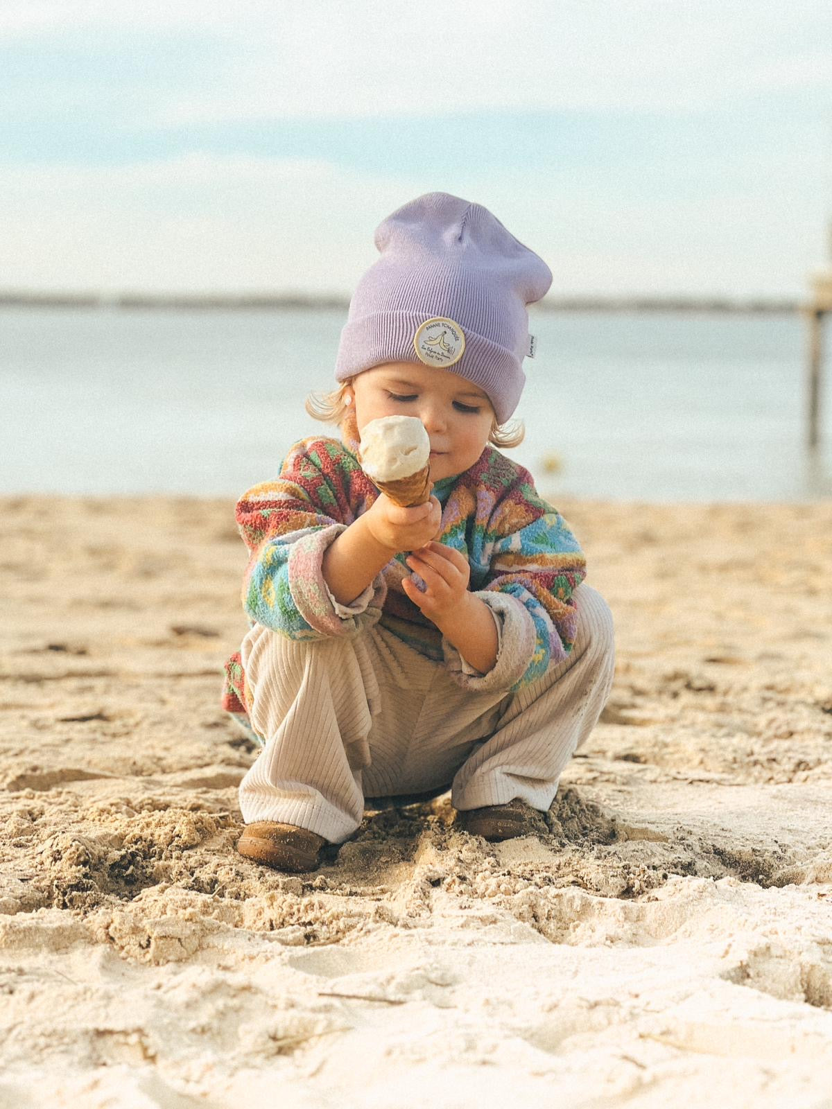 Bonnet Banane - Mauve