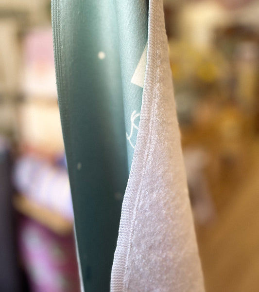 Serviette enfant personnalisable – Bassin d’Arcachon bleu