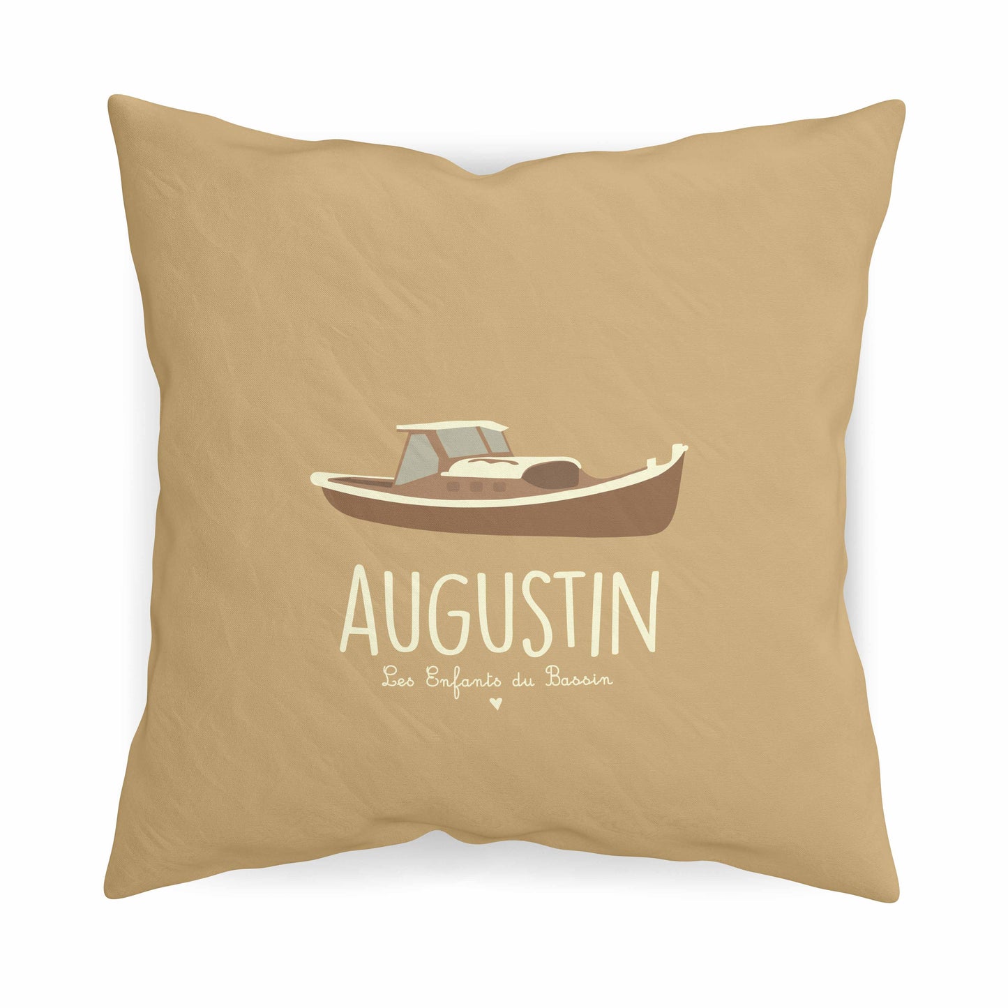Coussin Personnalisable - La Pinasse Moutarde