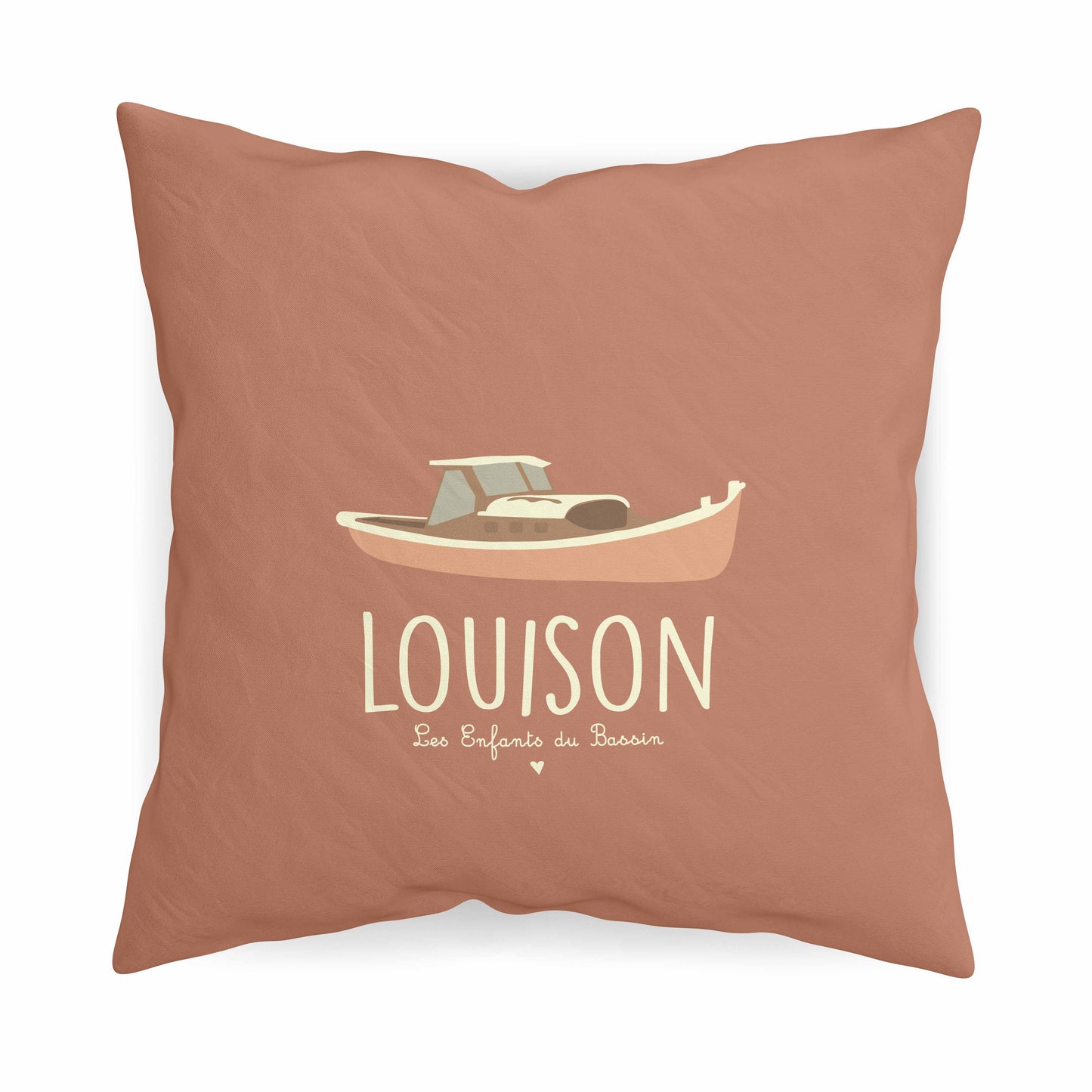 Coussin Personnalisable - La Pinasse Terracotta