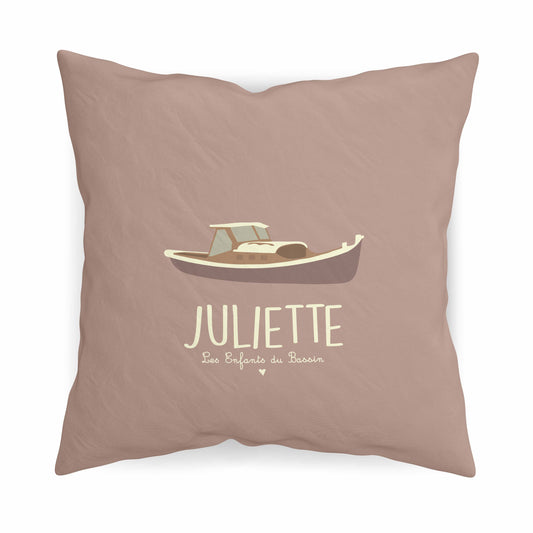 Coussin Personnalisable - La Pinasse Vieux Rose