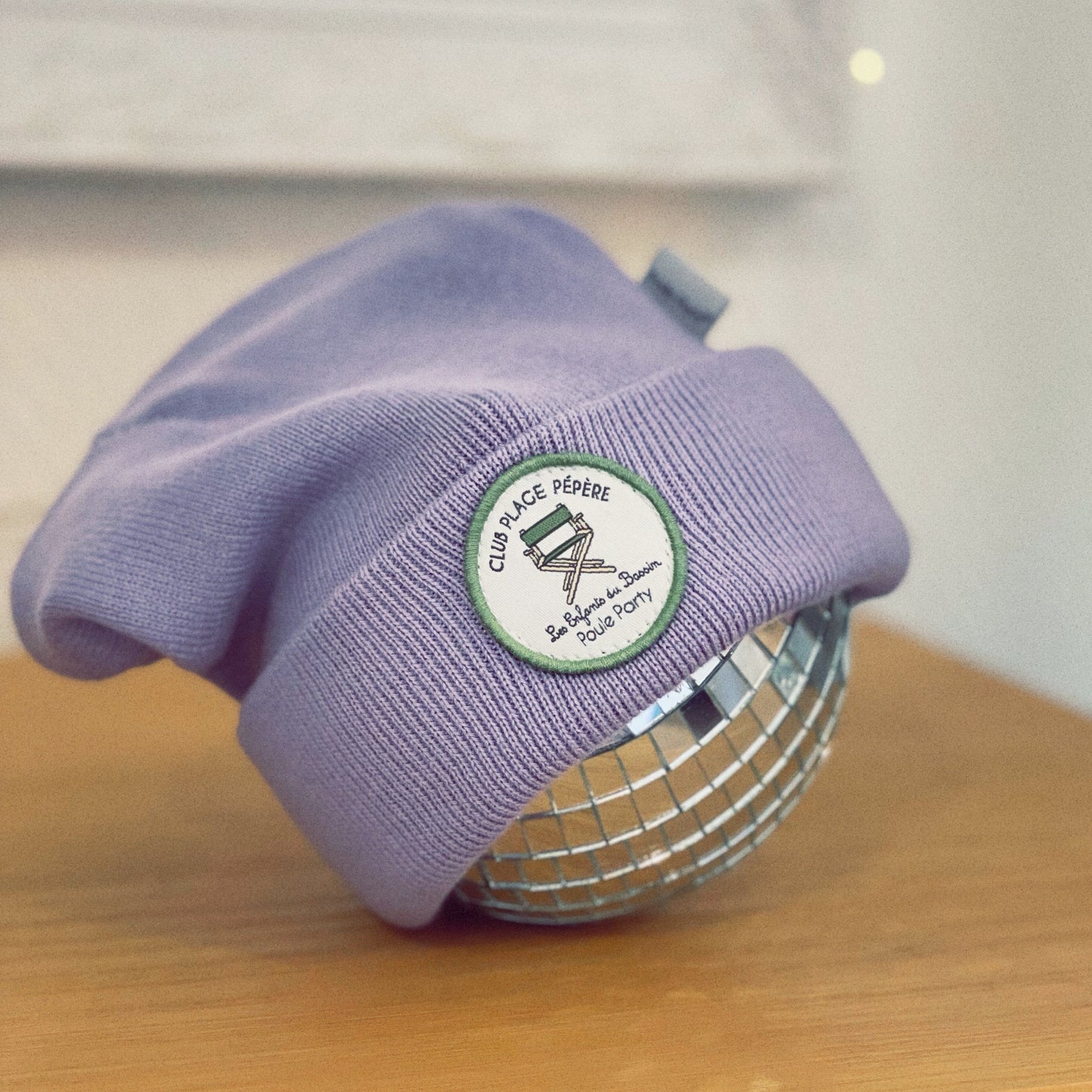 Bonnet Pépère - Mauve