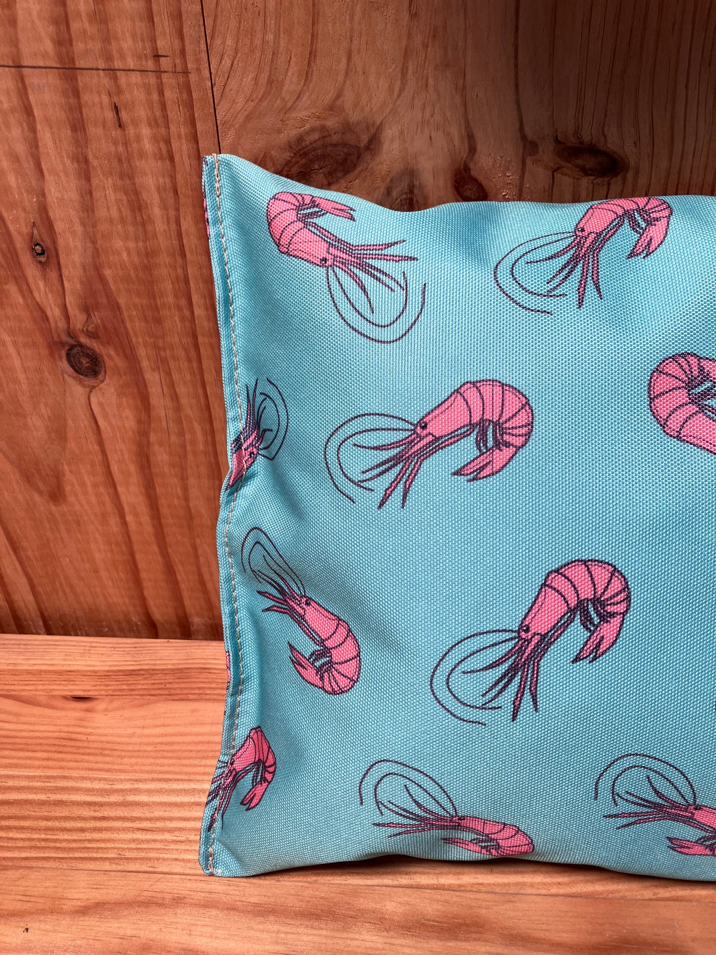 Coussin de plage : Les crevettes