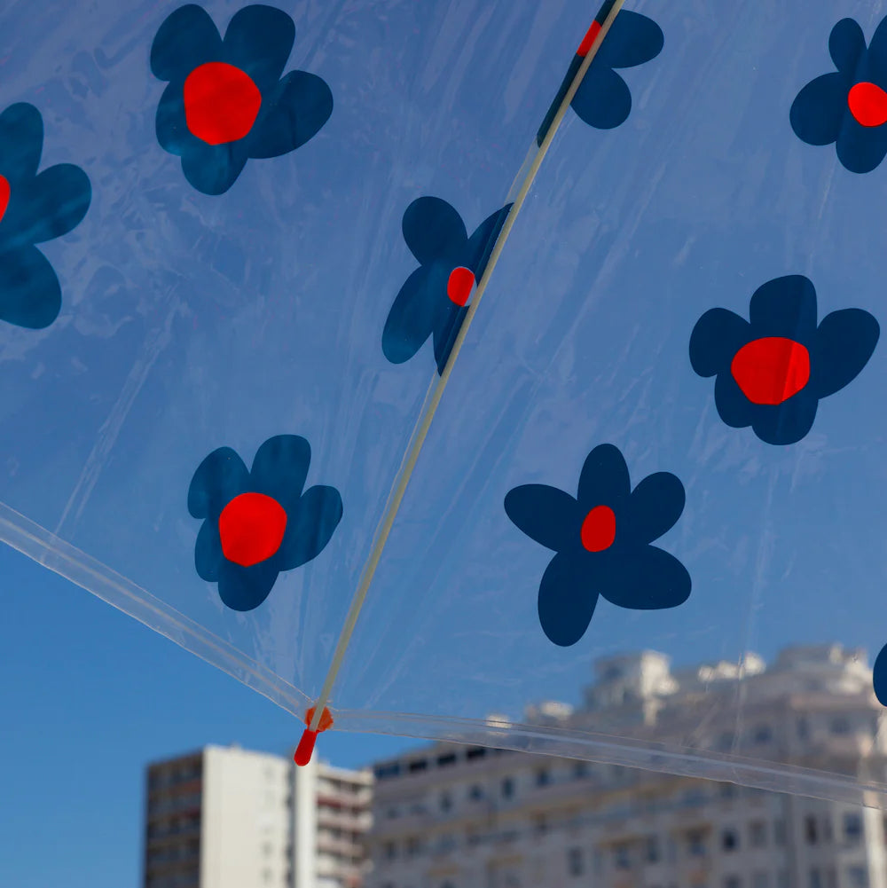 Parapluie Fleurs bleues - Mathilde Cabanas