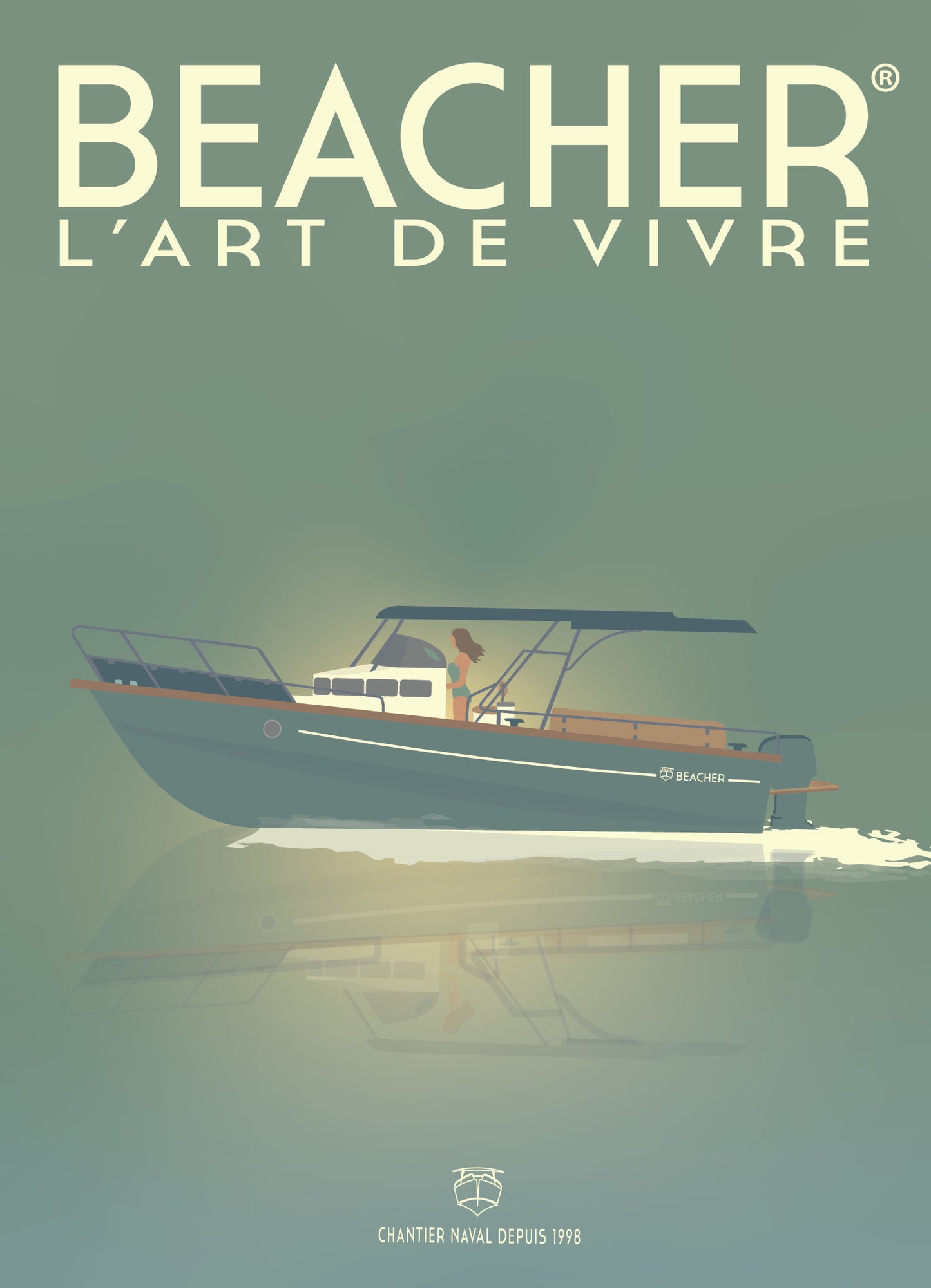 Collection Beacher : Brume Verte