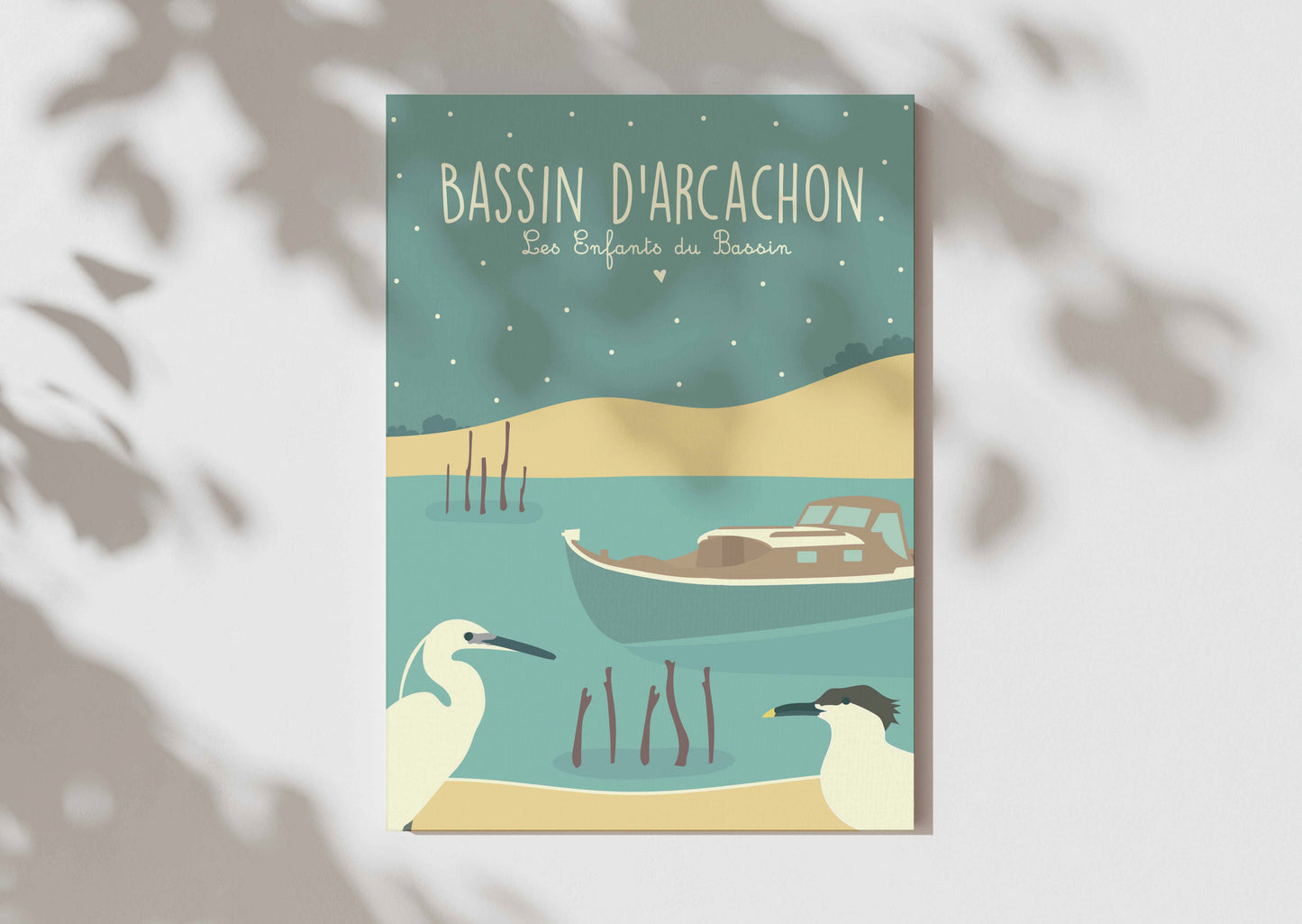 Les Oiseaux et la Pinasse