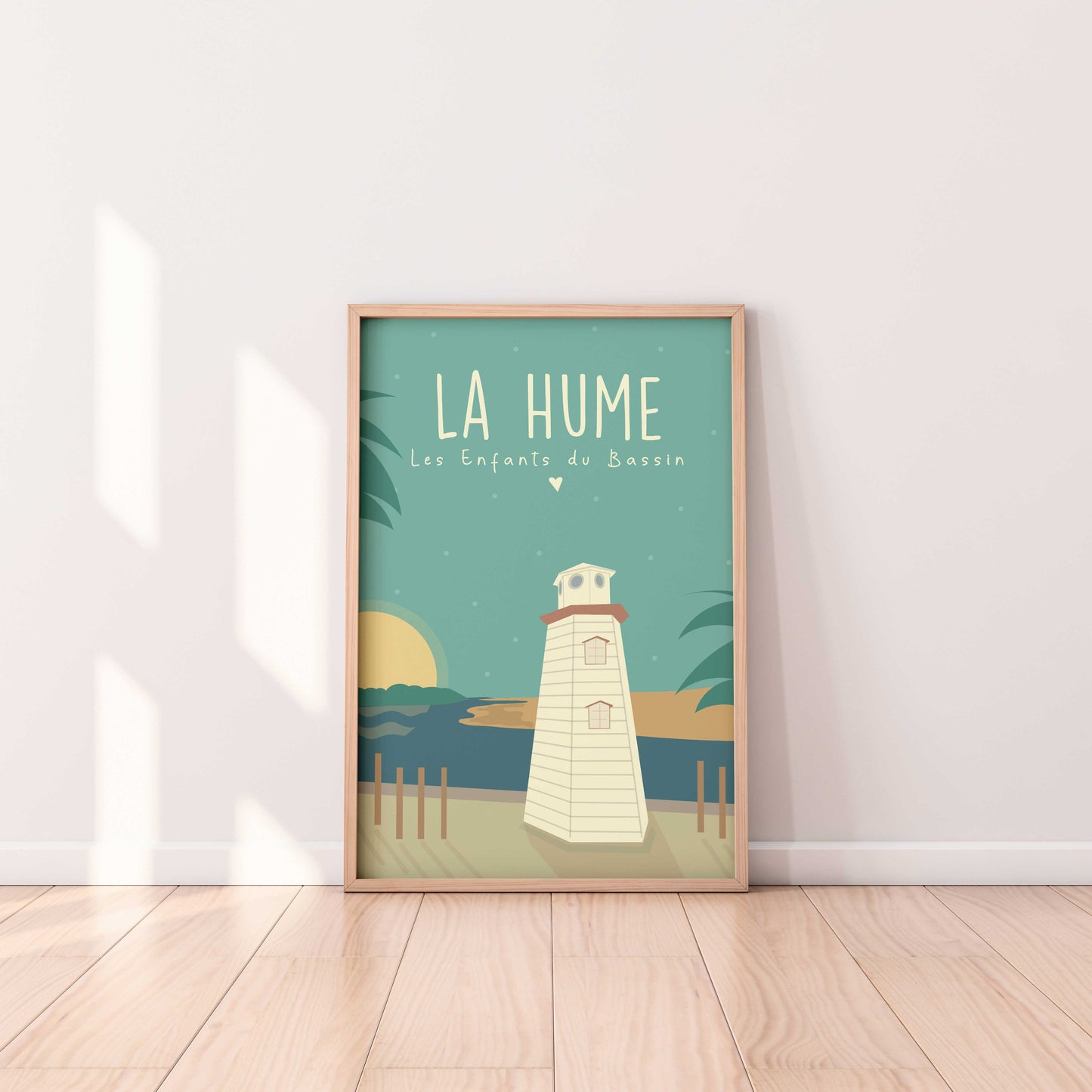 affiche la hume bassin arcachon