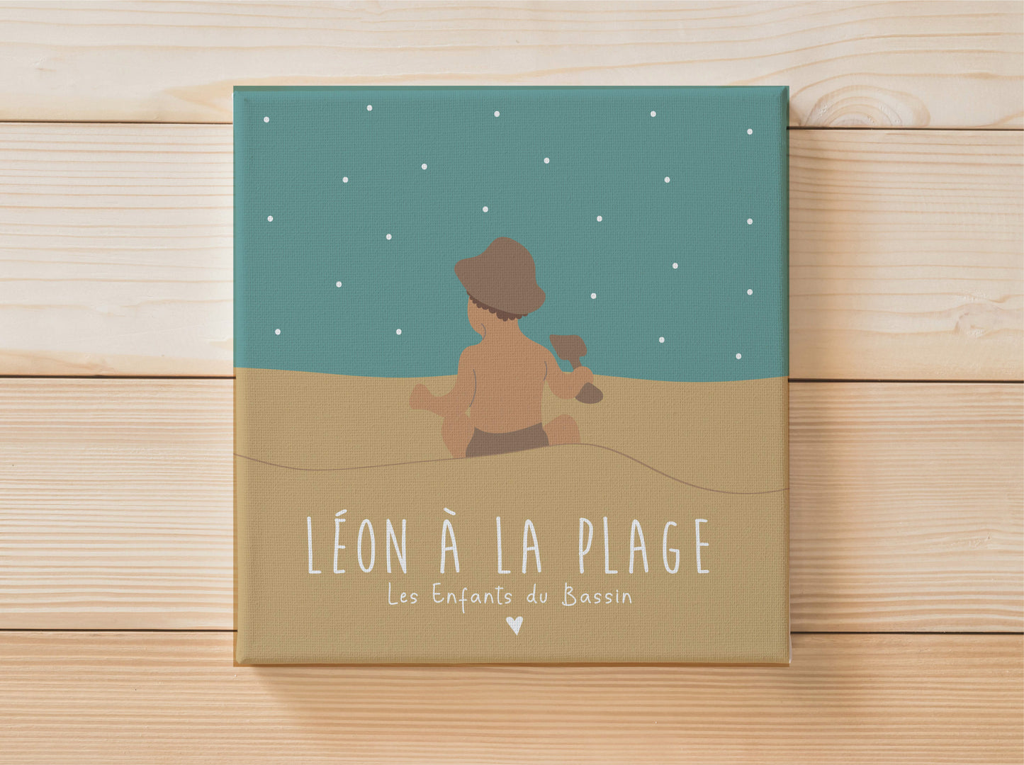 Léon à la plage