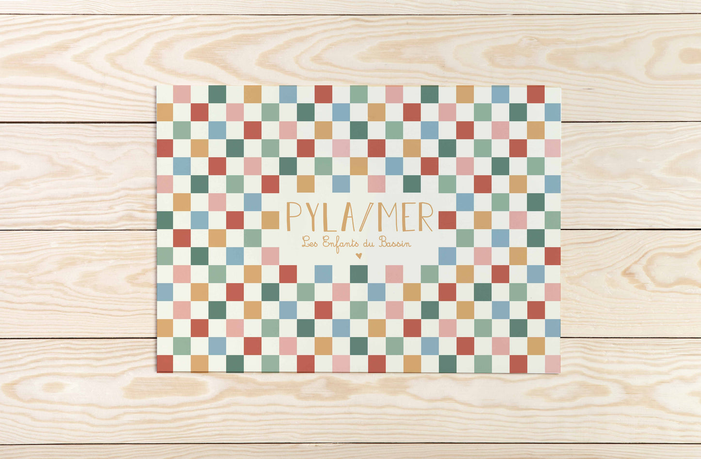 Le set de table personnalisable Damier