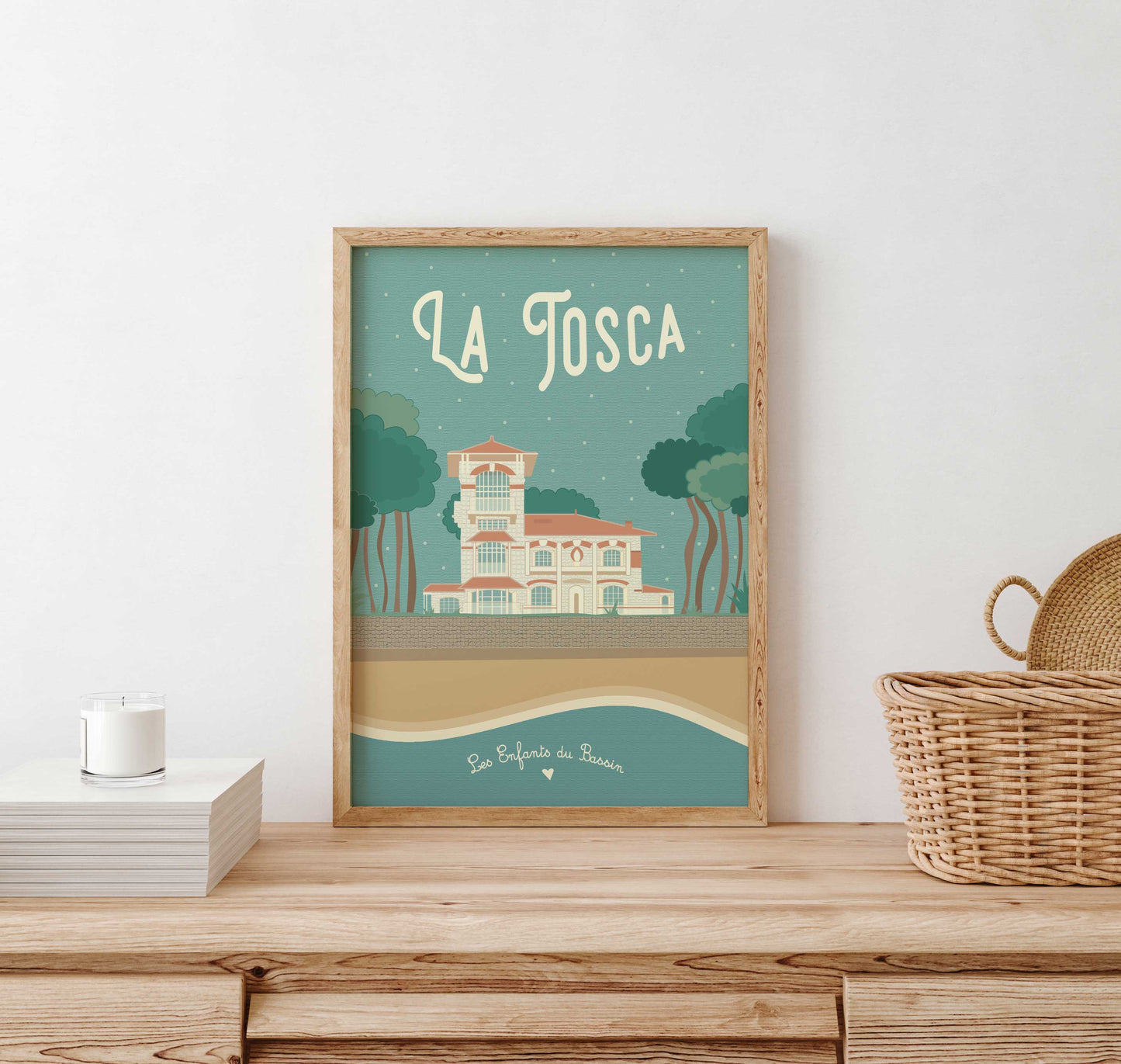 Le Bassin : Lanton, La Villa La Tosca