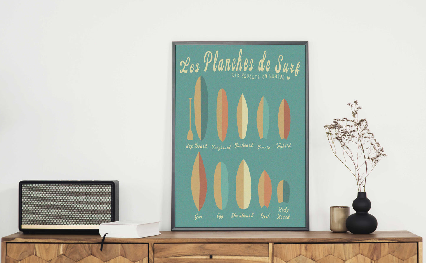 planches de surf vintage arcachon