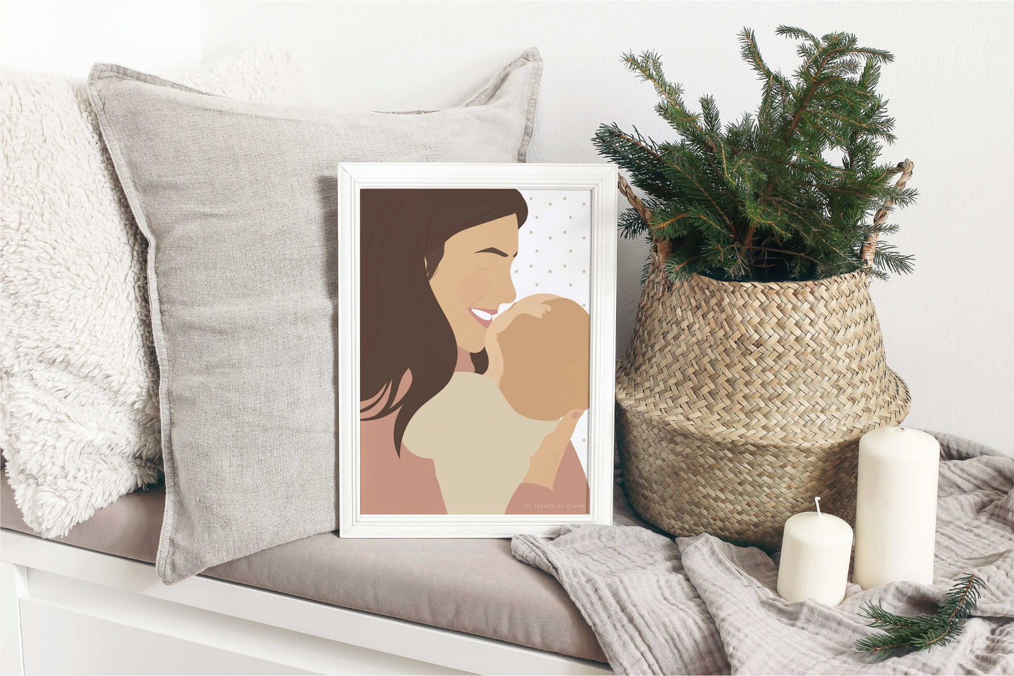 Portrait de Famille : Illustration à partir d'une photo