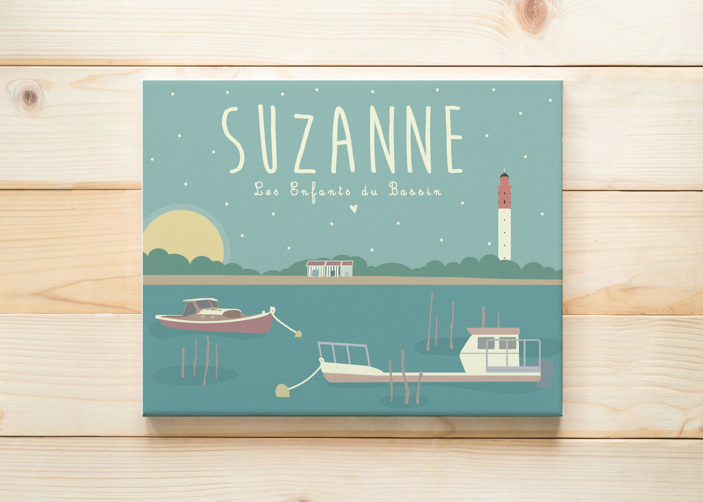 Suzanne sur le Bassin