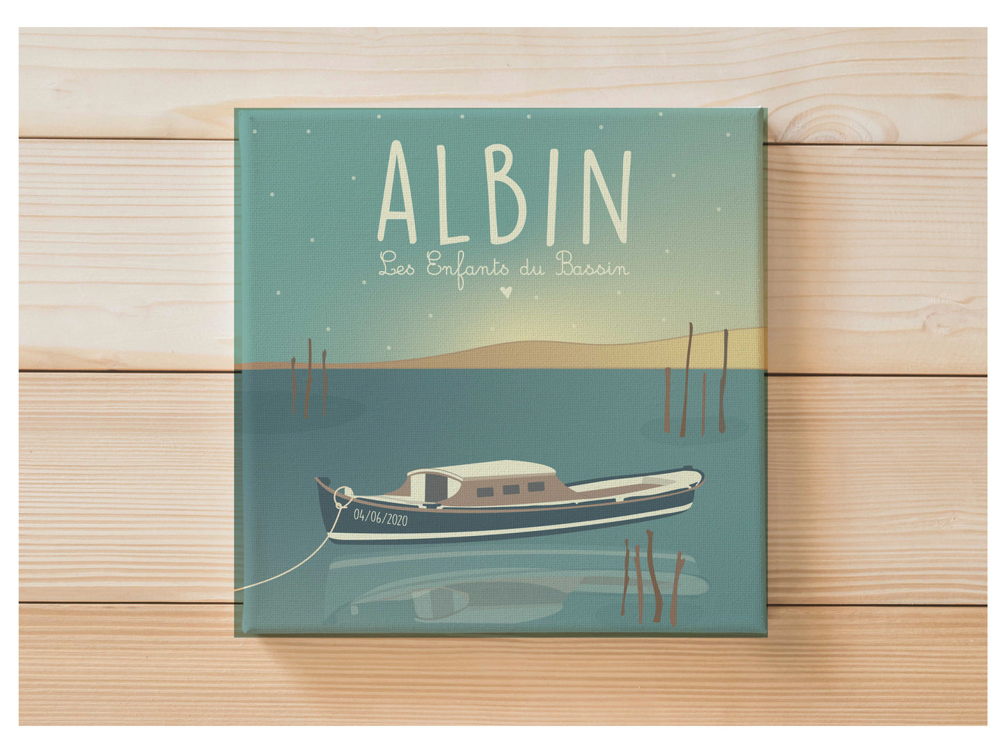 Sur le Banc d'Arguin Bleu