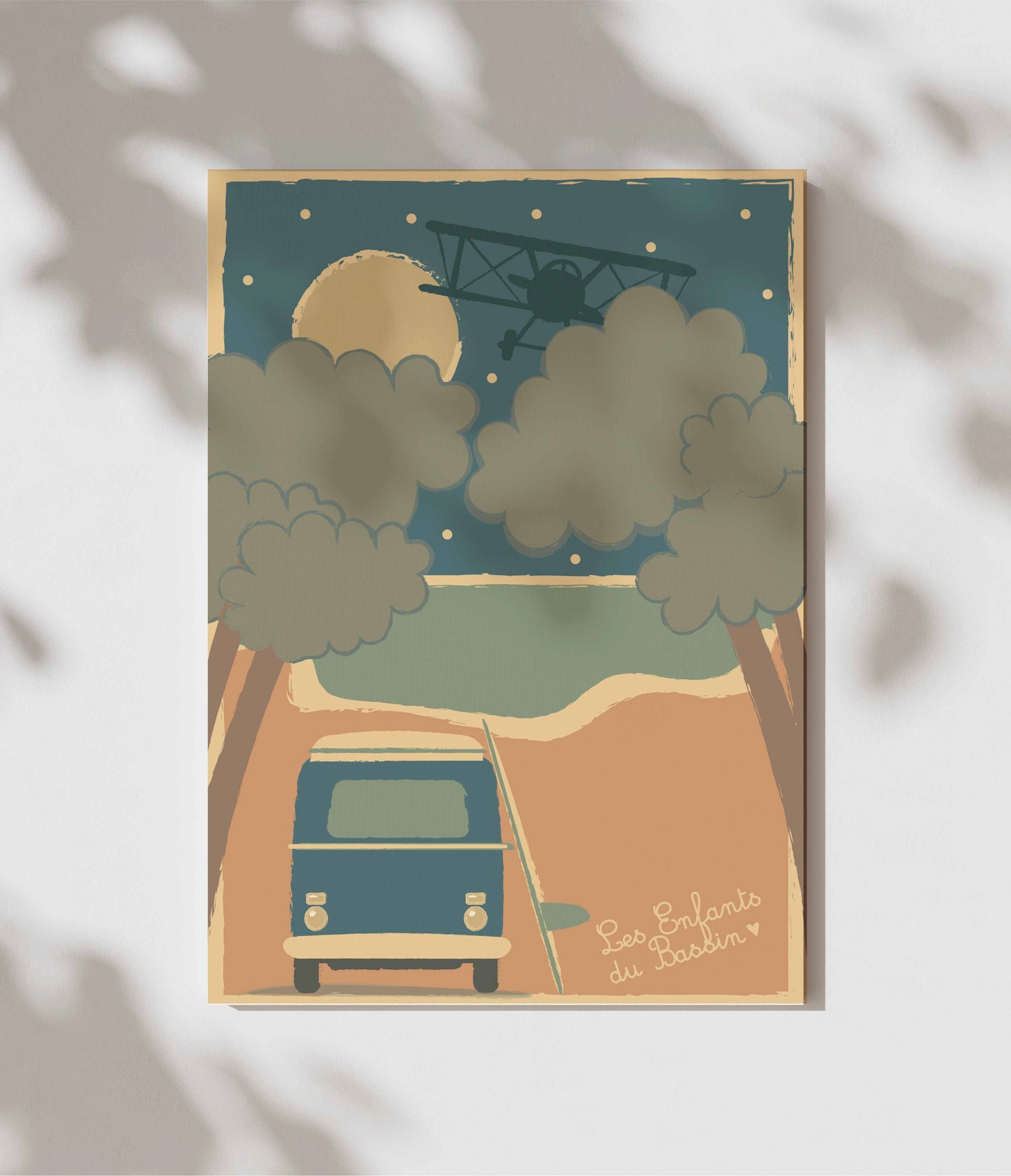 Balade en combi sur le Lac