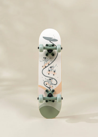 Skateboard classique en bois pour enfants