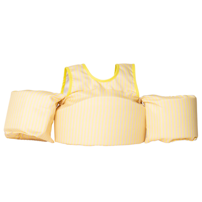 Bouée gilet enfant Rayures jaunes (11-23 kg)