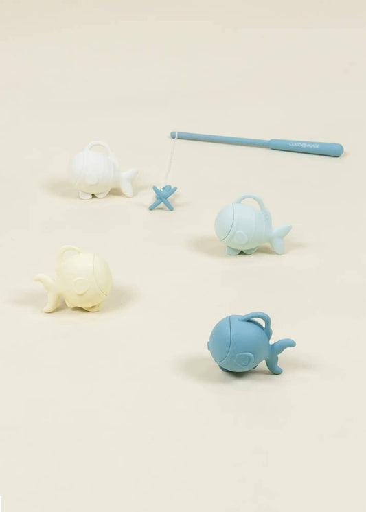 Jeu de pêche en silicone pour le bain (5 pièces)