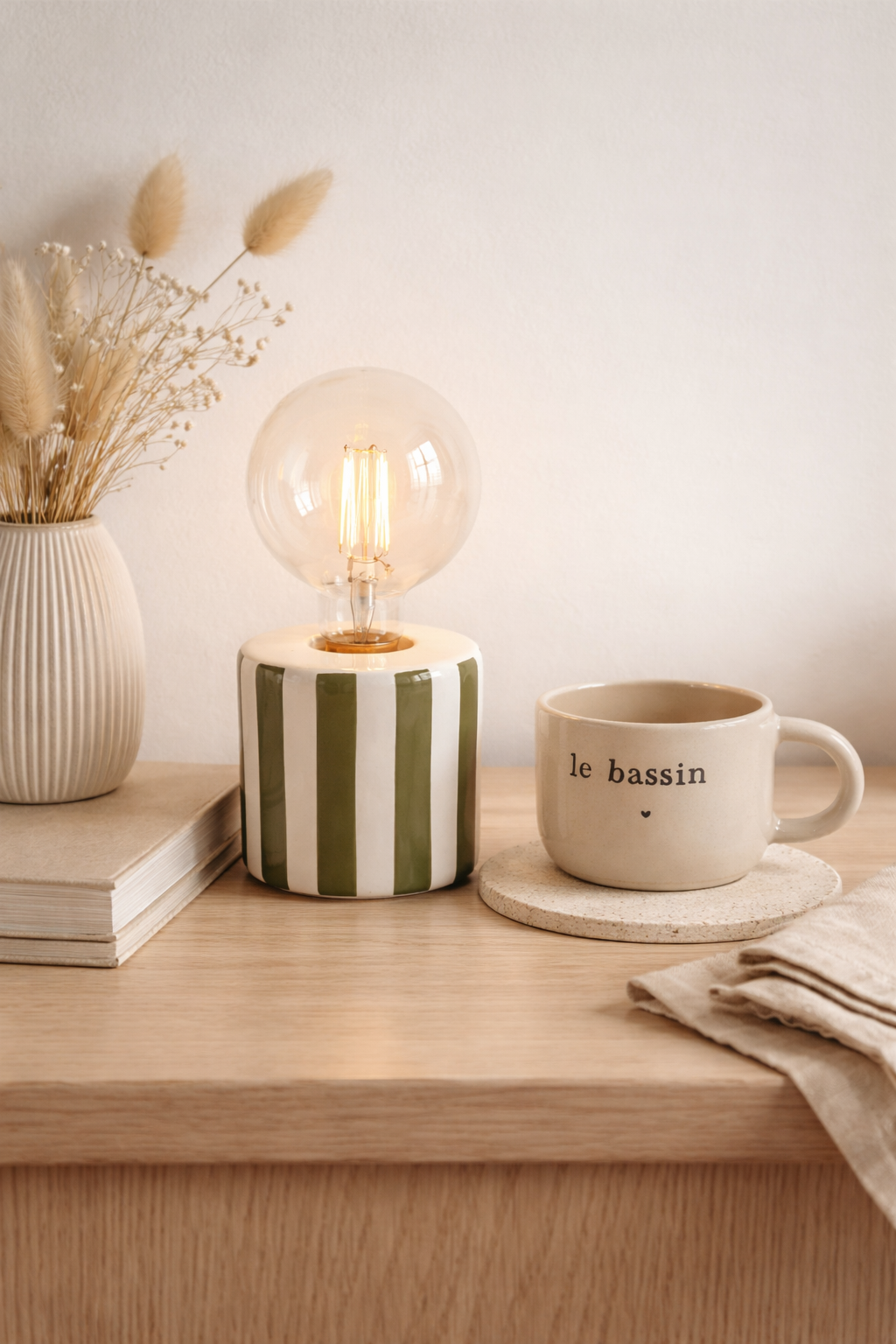 La petite lampe rayée