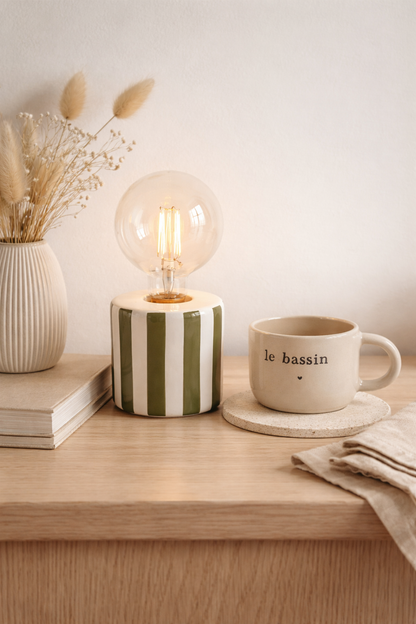 La petite lampe rayée