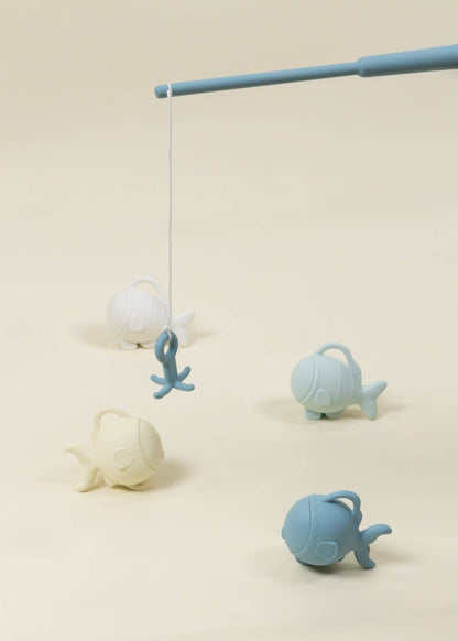 Jeu de pêche en silicone pour le bain (5 pièces)