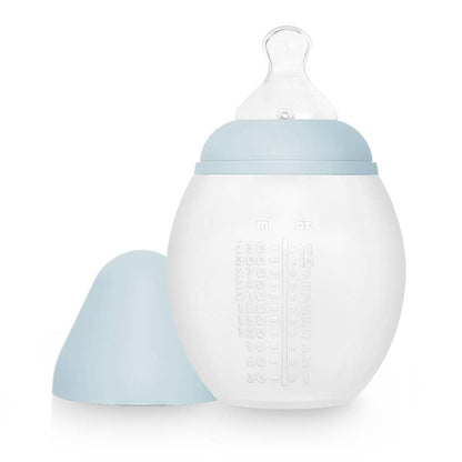 Biberon en silicone 330 ml Blue Grey