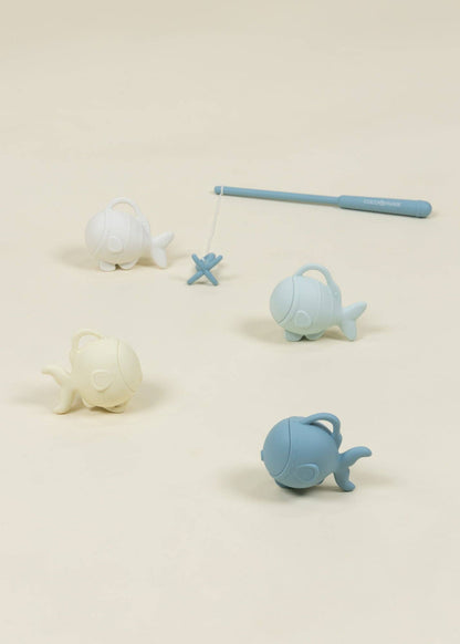 Jeu de pêche en silicone pour le bain (5 pièces)