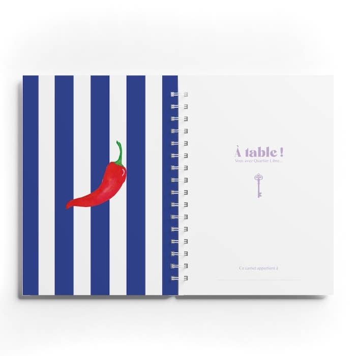 Carnet de recettes Piments