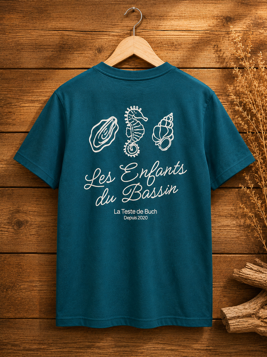 Tshirt "Trésors du Bassin" Vert