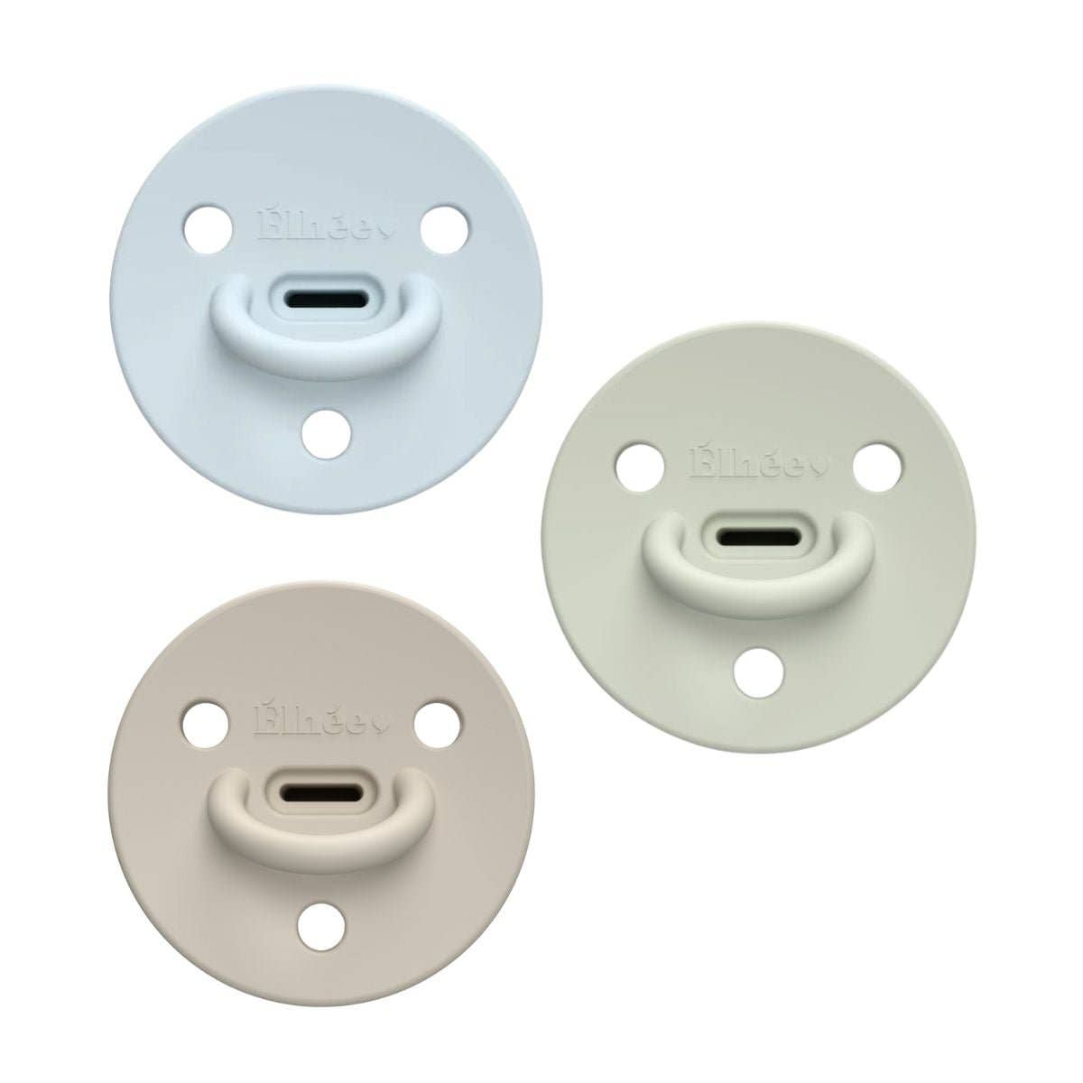 Tétine physiologique ChooChoo Buddy Set, taille 1 (0-6 mois)