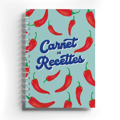Carnet de recettes Piments