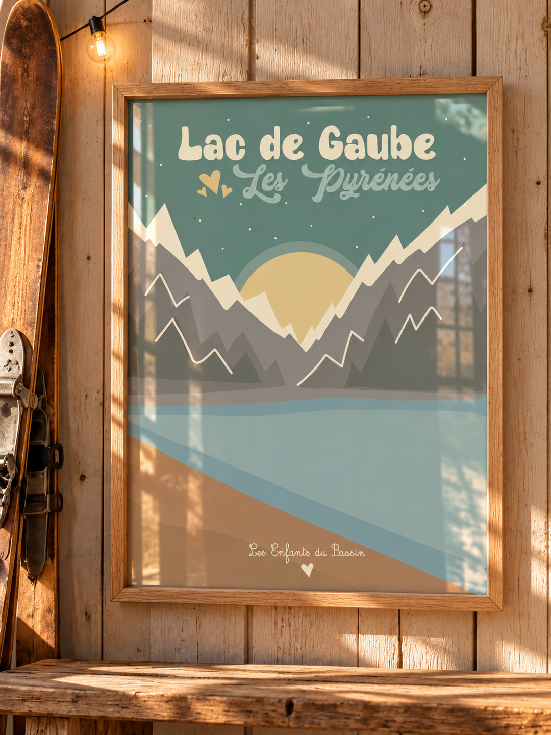 Le Lac des Pyrénées (personnalisable)