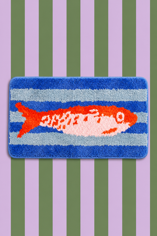 Tapis de SDB Poisson