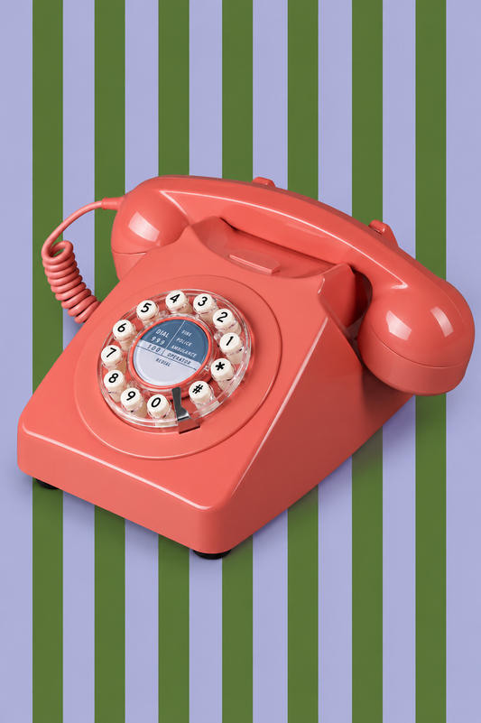 Téléphone Vintage Corail