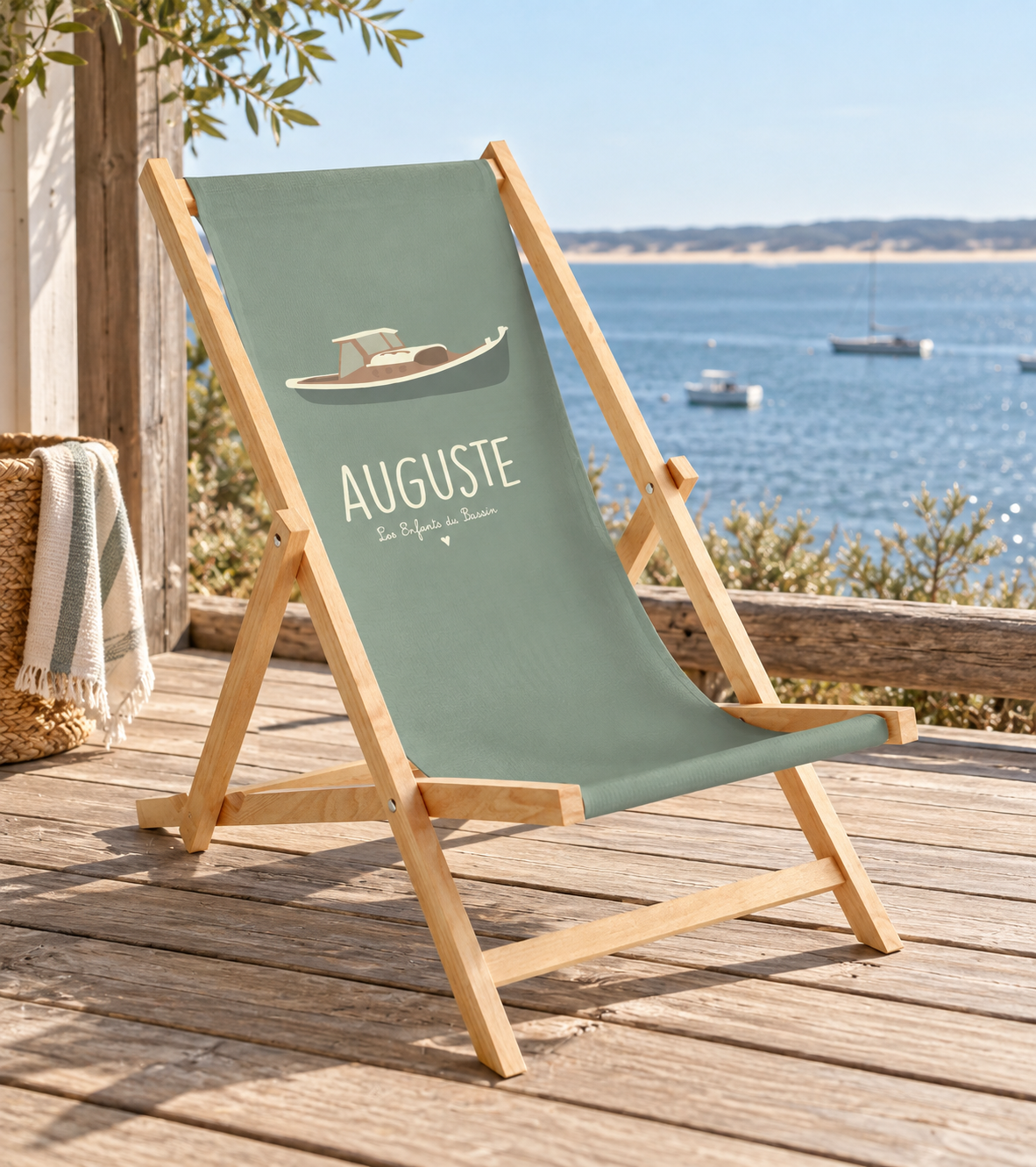 Transat Personnalisable Pinasse : Vert Olive