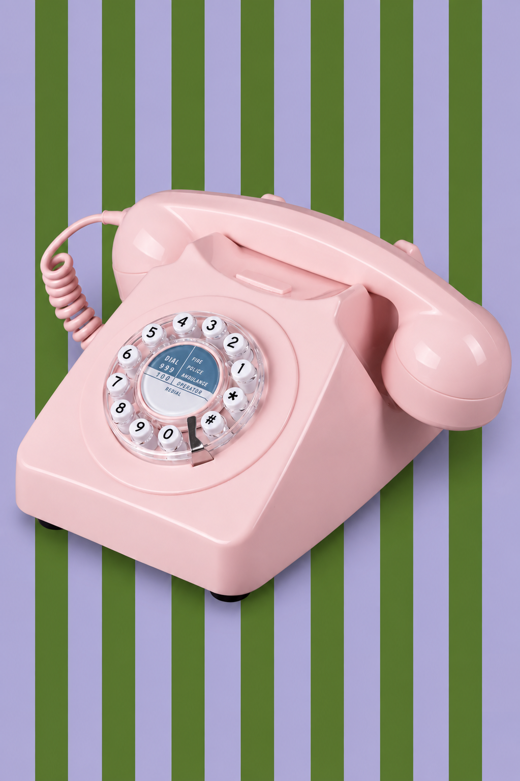 Téléphone Vintage Rose