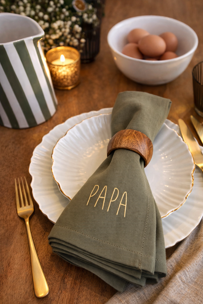 Serviette de table personnalisée