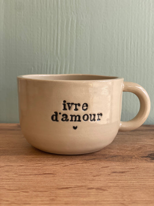 Mug "ivre d'amour"