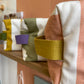 Trousse de toilette -  jaune et vert