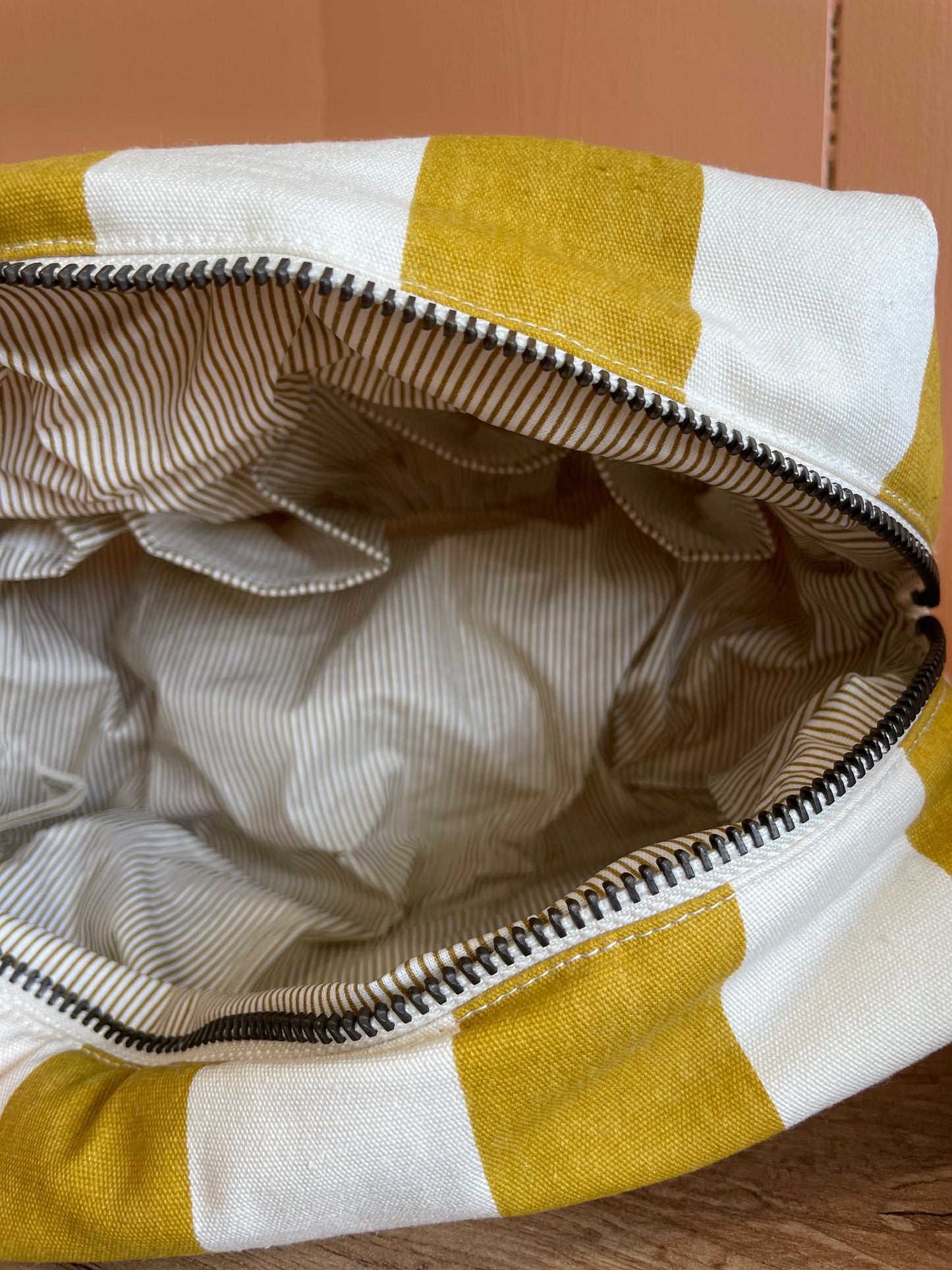 Trousse de toilette -  jaune et vert