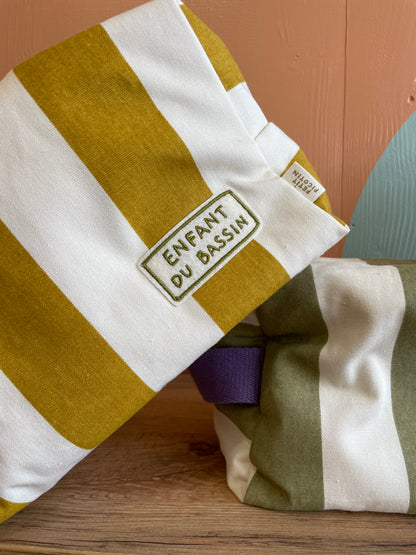 Trousse de toilette -  jaune et vert