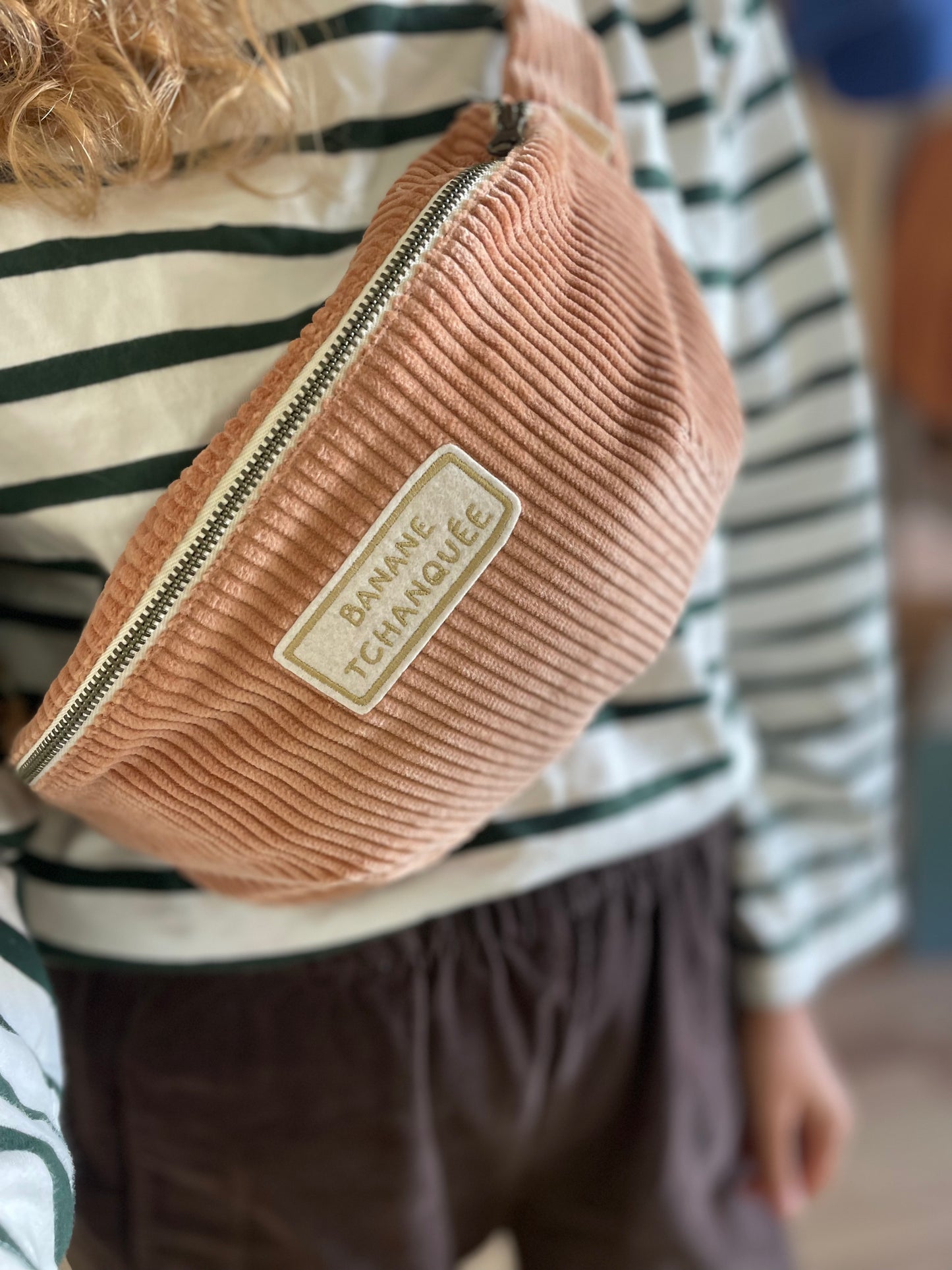 La Banane Tchanquée en velours côtelé -  taille adulte
