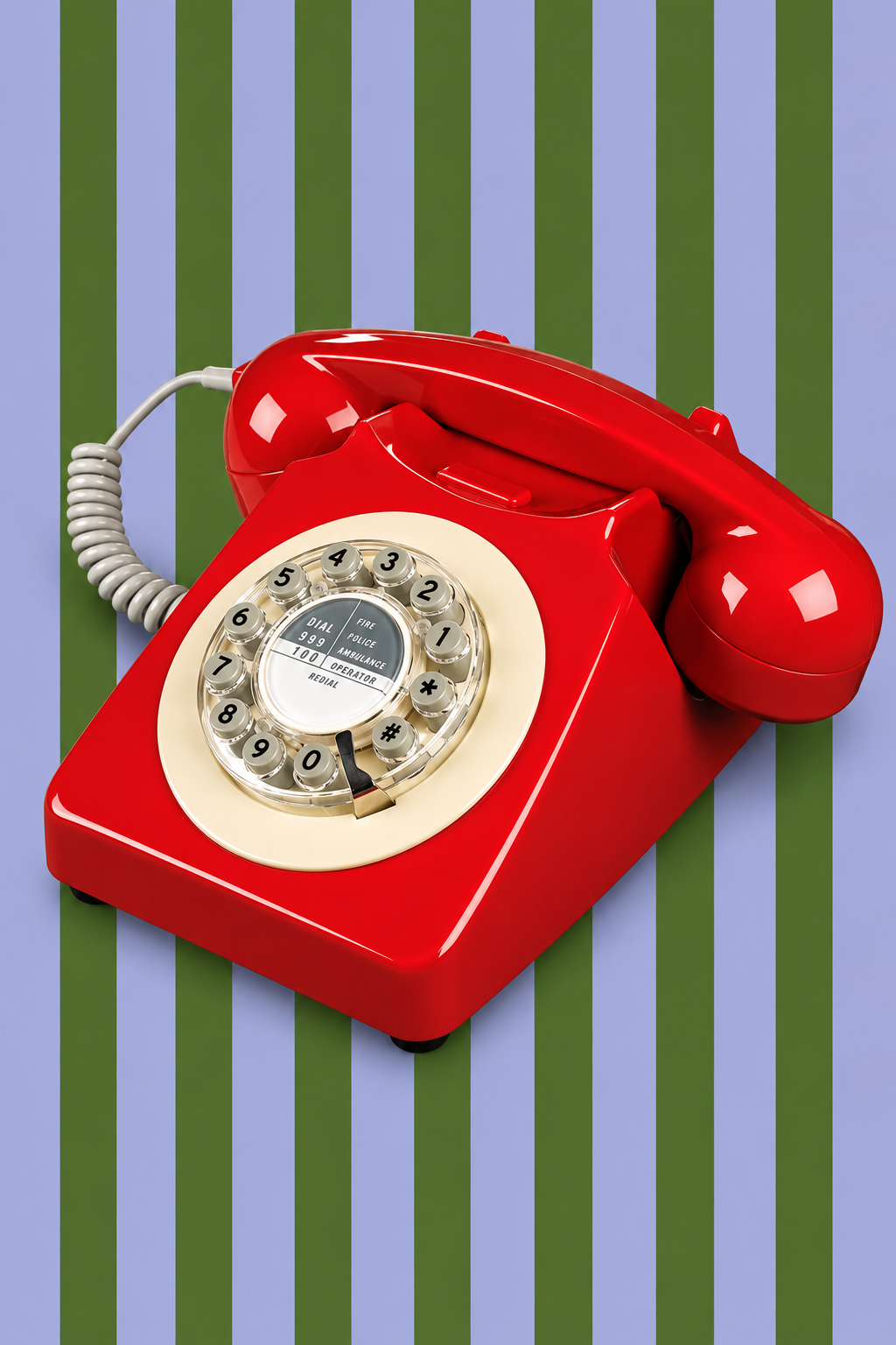 Téléphone Vintage Rouge