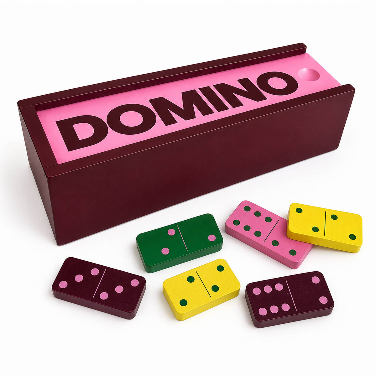 Jeu de dominos arc-en-ciel