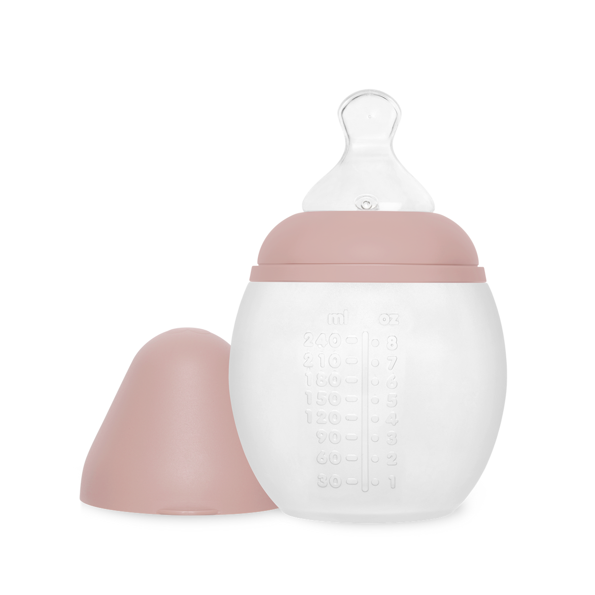 Biberon en silicone 240 ml Sauge